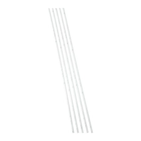 Acoustic Ceiling Products Palisade 94"L J-Trim in Carrara Marble , 5 Pack 19010PK